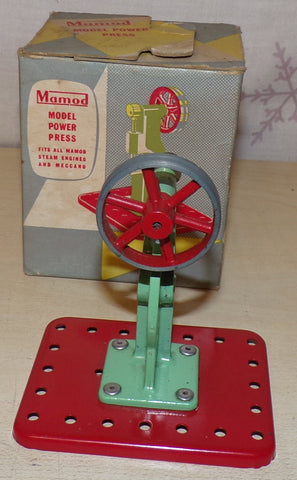Boxed Mamod Power Press Workshop Machine Live Model Steam Engine Accessory