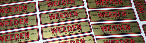 Weeden Steam Engine Decal Spare Part