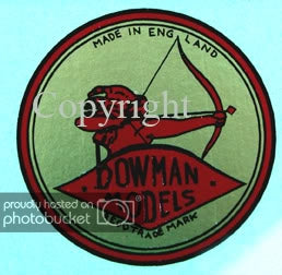 Waterslide Bowman Of Dereham Norfolk Archer Baseplate Decal