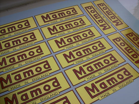Waterslide Rectangular Mamod Firebox Decal